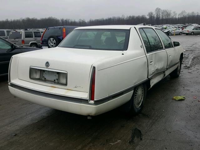 1G6KD52B5SU231015 - 1995 CADILLAC DEVILLE WHITE photo 4