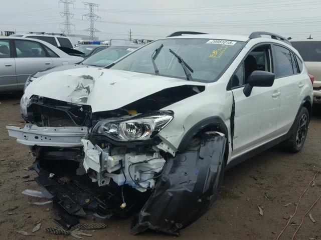 JF2GPAAC4FG305544 - 2015 SUBARU XV CROSSTR WHITE photo 2