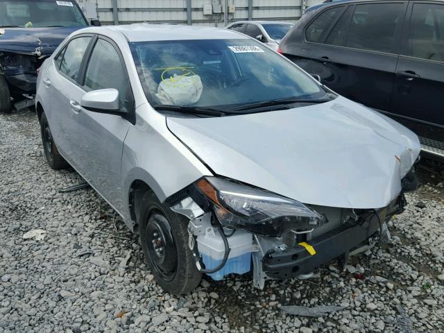 2T1BURHE2JC986544 - 2018 TOYOTA COROLLA L SILVER photo 1