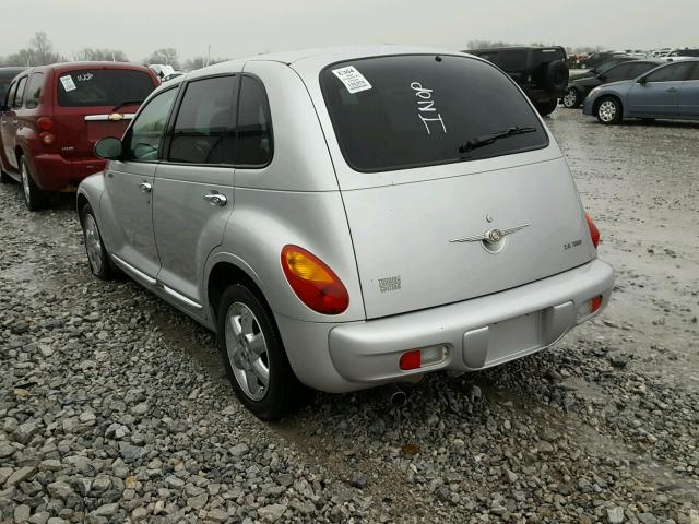 3C4FY58824T217889 - 2004 CHRYSLER PT CRUISER SILVER photo 3