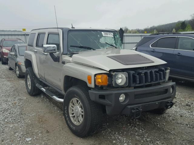 5GTDN13E778235466 - 2007 HUMMER H3 SILVER photo 1