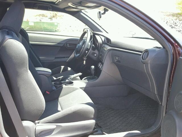 JTKJF5C7XD3050720 - 2013 TOYOTA SCION TC იასამნისფერი ფოტო 5