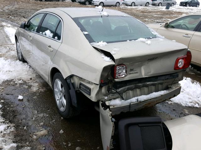 1G1ZB5EB5AF181015 - 2010 CHEVROLET MALIBU LS 棕色 照片 3