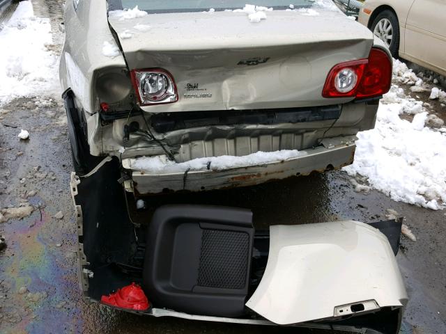 1G1ZB5EB5AF181015 - 2010 CHEVROLET MALIBU LS 棕色 照片 9