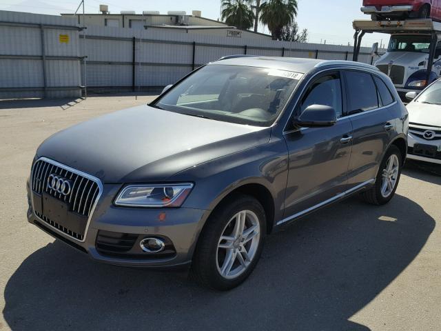 WA1L2AFP1HA022977 - 2017 AUDI Q5 PREMIUM GRAY photo 2