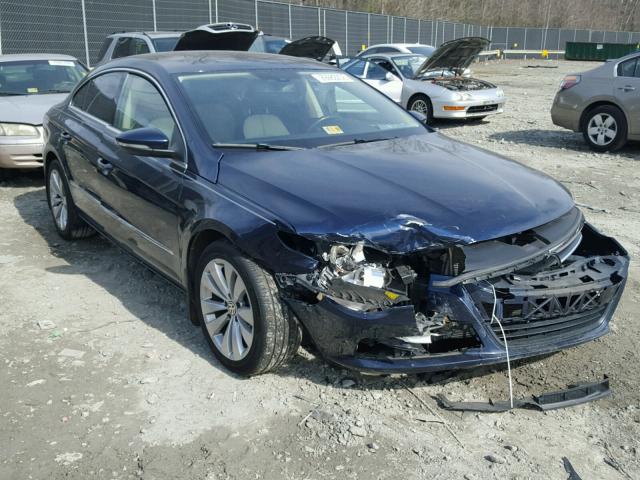 WVWNN7AN3CE513387 - 2012 VOLKSWAGEN CC SPORT BLUE photo 1