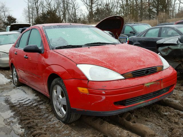 1FAFP38363W328908 - 2003 FORD FOCUS ZTS RED photo 1