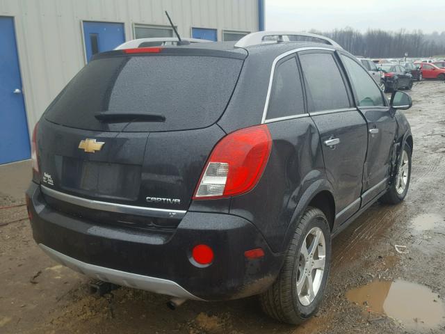 3GNAL3EK6DS540207 - 2013 CHEVROLET CAPTIVA LT BLACK photo 4