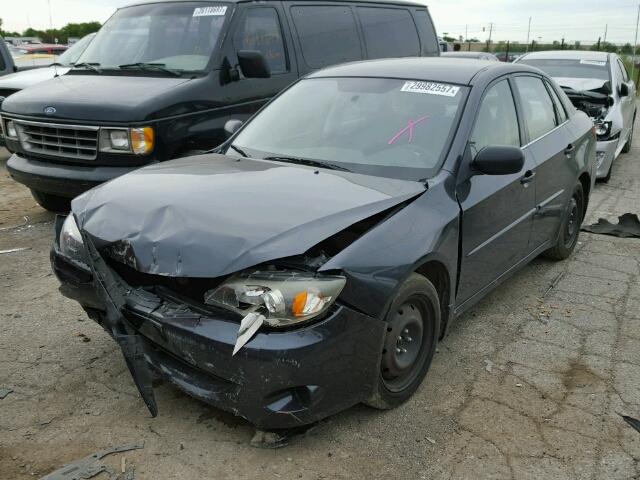 JF1GE61658H514337 - 2008 SUBARU IMPREZA 2. GRAY photo 2