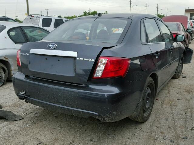 JF1GE61658H514337 - 2008 SUBARU IMPREZA 2. GRAY photo 4