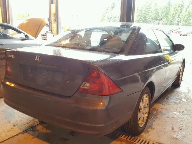 1HGEM22943L012819 - 2003 HONDA CIVIC EX ნაცრისფერი ფოტო 4