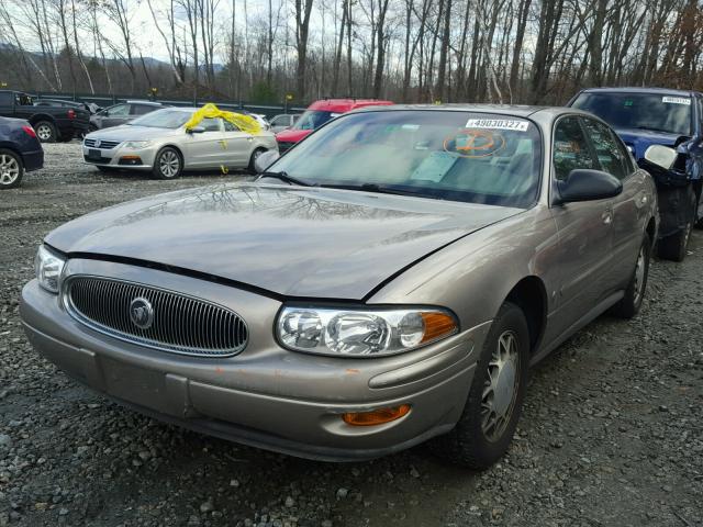 1G4HR54K1YU350450 - 2000 BUICK LESABRE LI TAN photo 2