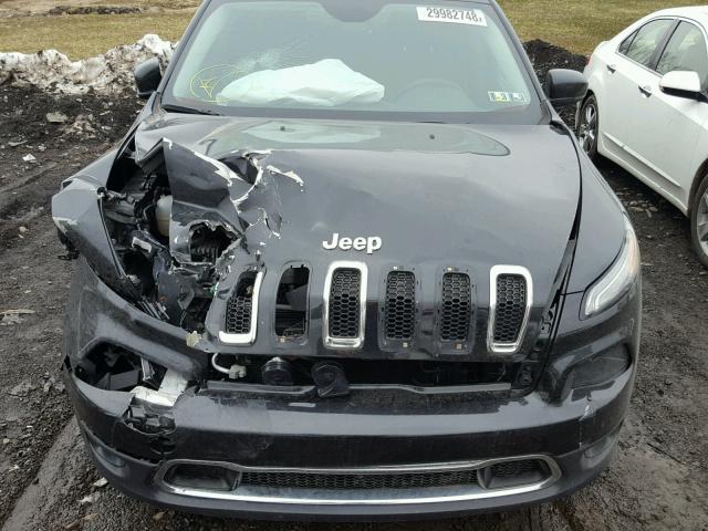 1C4PJLDB3EW154750 - 2014 JEEP CHEROKEE L CHARCOAL photo 7