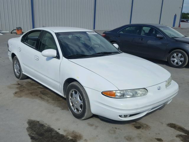 1G3NL52T61C234354 - 2001 OLDSMOBILE ALERO GL WHITE photo 1