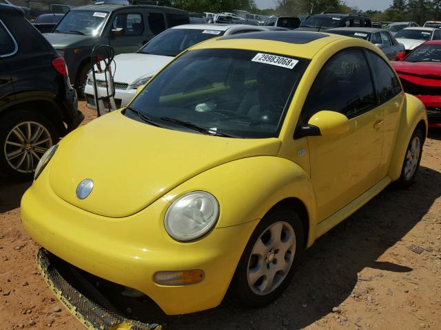 3VWCK21C13M413216 - 2003 VOLKSWAGEN NEW BEETLE 黄色 照片 2