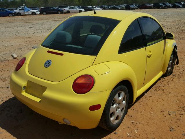 3VWCK21C13M413216 - 2003 VOLKSWAGEN NEW BEETLE 黄色 照片 4
