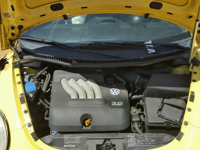 3VWCK21C13M413216 - 2003 VOLKSWAGEN NEW BEETLE 黄色 照片 7