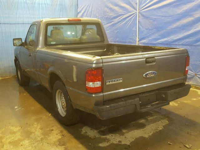 1FTYR10D46PA12525 - 2006 FORD RANGER GRAY photo 3