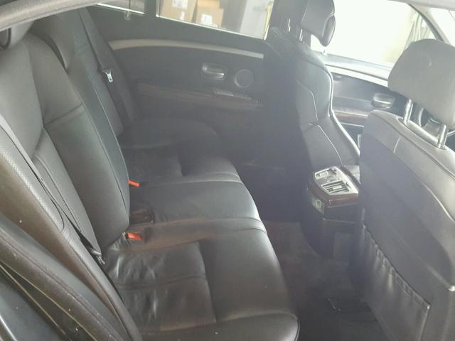 WBAHL83536DT06043 - 2006 BMW 750 I BLACK photo 6