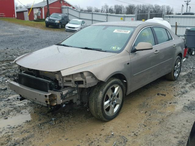 1G1ZH57B48F287851 - 2008 CHEVROLET MALIBU 1LT 米色 照片 2