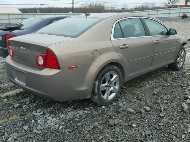 1G1ZH57B48F287851 - 2008 CHEVROLET MALIBU 1LT 米色 照片 4
