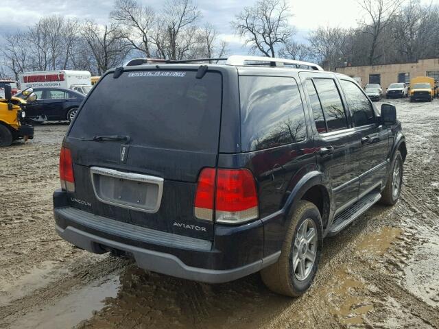 5LMEU88H95ZJ17719 - 2005 LINCOLN AVIATOR 黑色 照片 4
