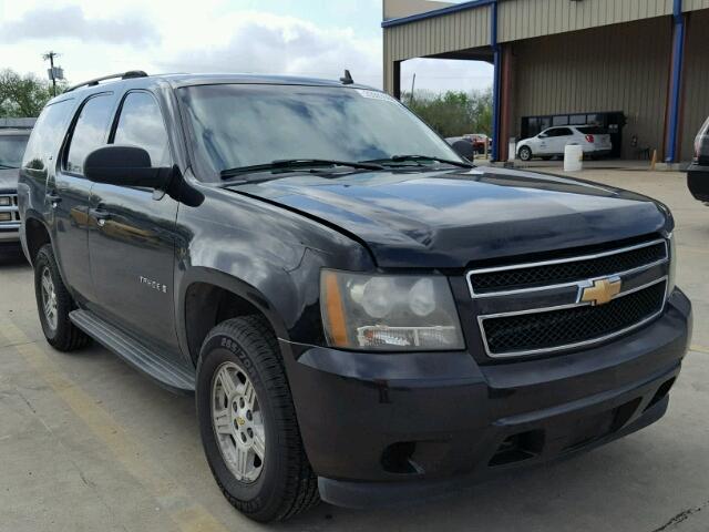 1GNFK13067R139407 - 2007 CHEVROLET TAHOE K150 BLACK photo 1