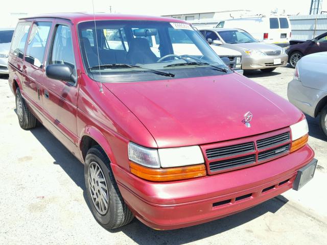 1B4GH2438RX243306 - 1994 DODGE GRAND CARA RED photo 1