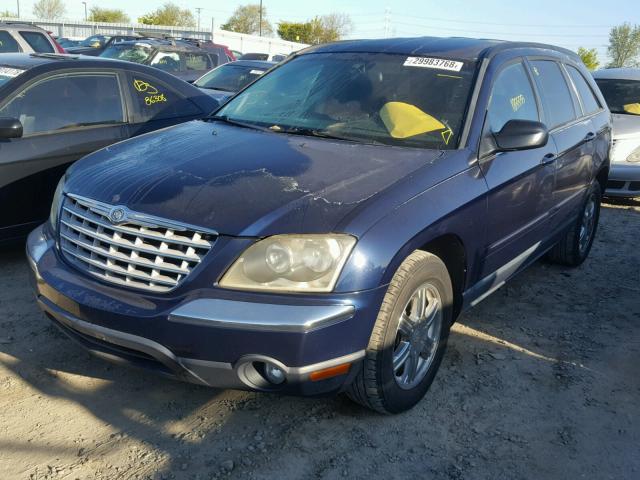 2C8GM68424R552333 - 2004 CHRYSLER PACIFICA BLUE photo 2