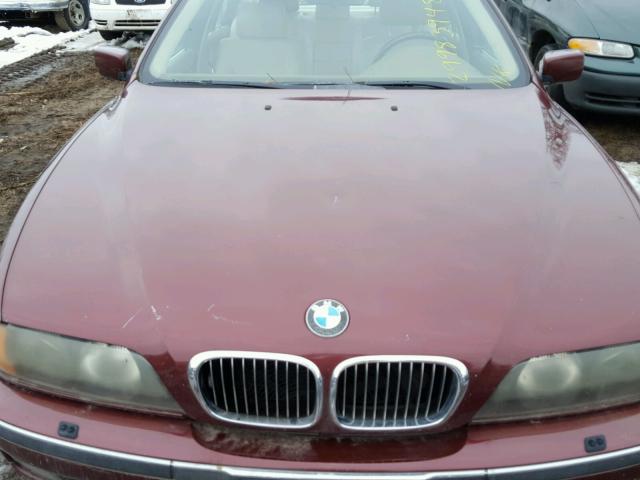WBADM6340YGU15116 - 2000 BMW 528 I AUTO RED photo 7