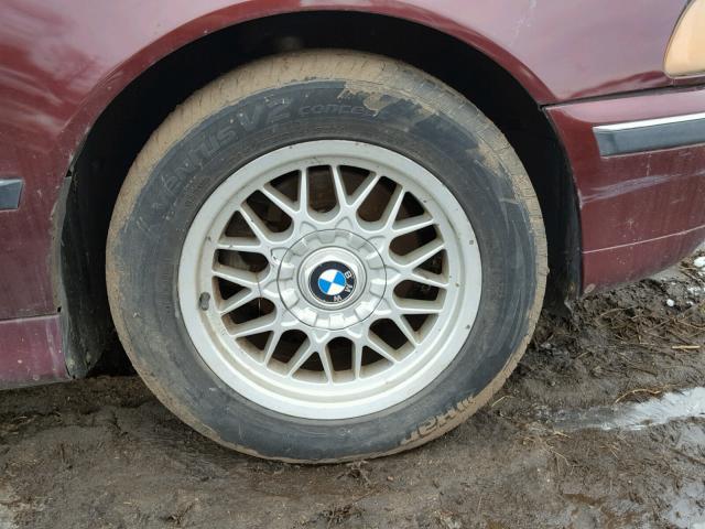 WBADM6340YGU15116 - 2000 BMW 528 I AUTO RED photo 9