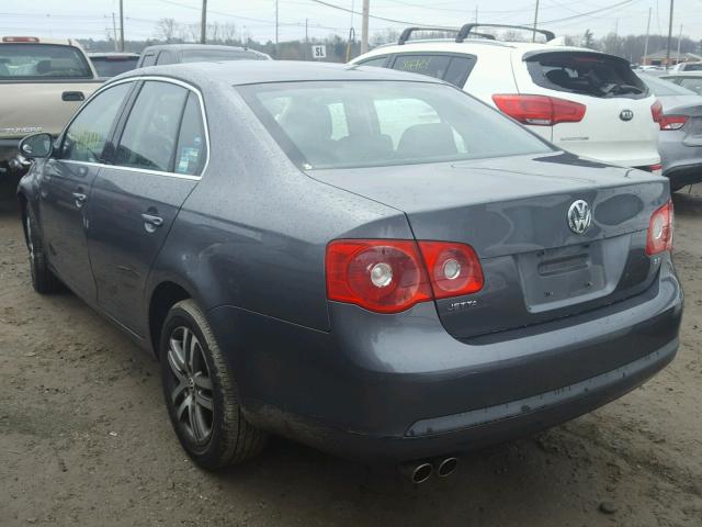 3VWRG71K66M712561 - 2006 VOLKSWAGEN JETTA 2.5 GRAY photo 3