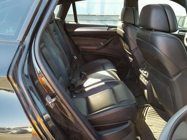5UXFG8C59ALZ94612 - 2010 BMW X6 XDRIVE5 შავი ფოტო 6
