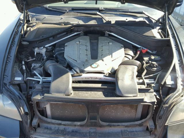 5UXFG8C59ALZ94612 - 2010 BMW X6 XDRIVE5 შავი ფოტო 7