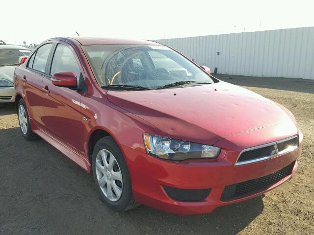 JA32U2FUXFU003314 - 2015 MITSUBISHI LANCER ES RED photo 1