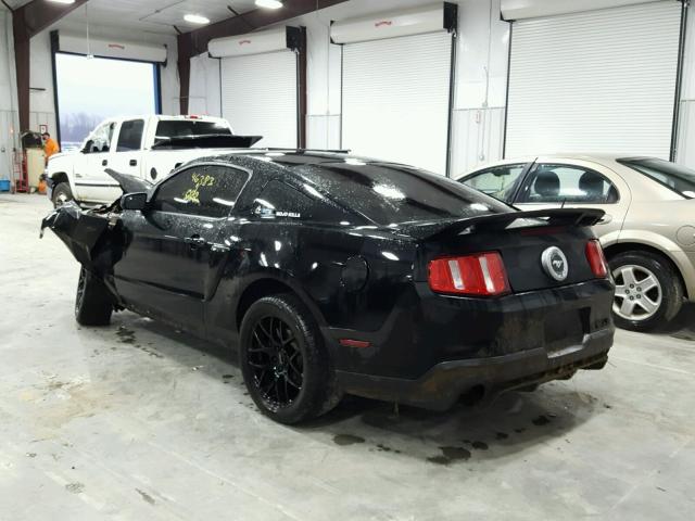 1ZVBP8CFXC5255388 - 2012 FORD MUSTANG GT BLACK photo 3