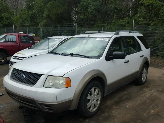 1FMZK01195GA07354 - 2005 FORD FREESTYLE WHITE photo 2