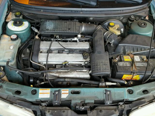 1FALP6531TK131547 - 1996 FORD CONTOUR GL BLUE photo 7