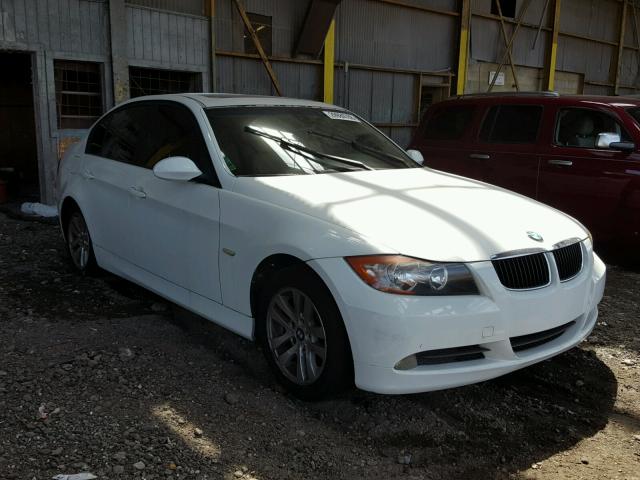 WBAVA33517PV63777 - 2007 BMW 328 I WHITE photo 1