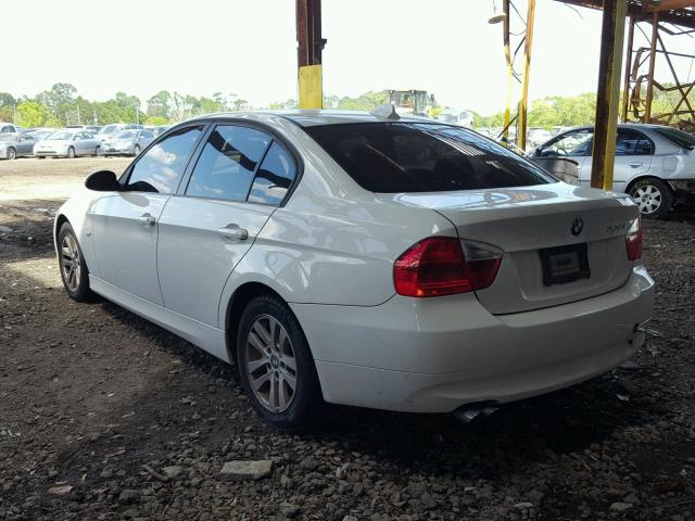 WBAVA33517PV63777 - 2007 BMW 328 I WHITE photo 3