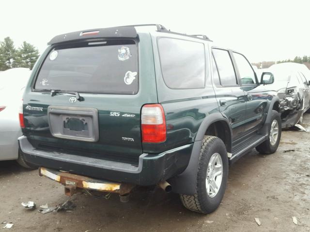 JT3HN86R5X0239776 - 1999 TOYOTA 4RUNNER SR GREEN photo 4