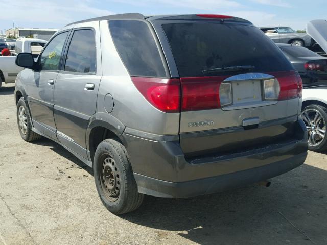 3G5DA03E24S578418 - 2004 BUICK RENDEZVOUS GRAY photo 3