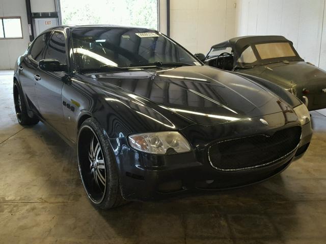 ZAMCE39A770026869 - 2007 MASERATI QUATTROPOR BLACK photo 1