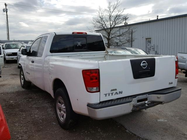 1N6AA06AX5N556275 - 2005 NISSAN TITAN XE WHITE photo 3