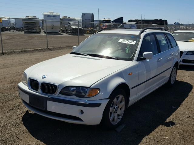 WBAEN33443PC11754 - 2003 BMW 325 IT WHITE photo 2