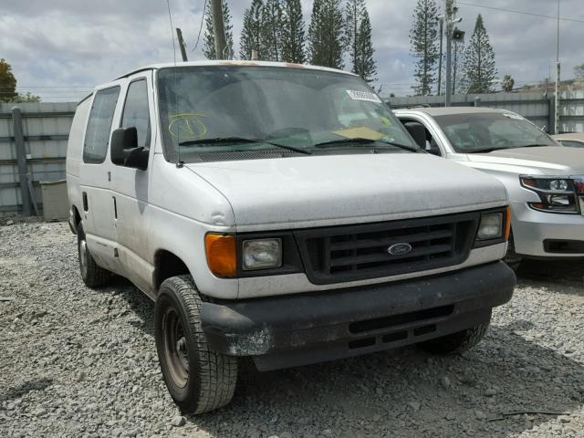 1FTNE24W84HA71763 - 2004 FORD ECONOLINE WHITE photo 1