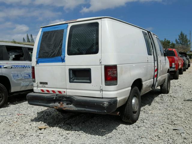 1FTNE24W84HA71763 - 2004 FORD ECONOLINE WHITE photo 4