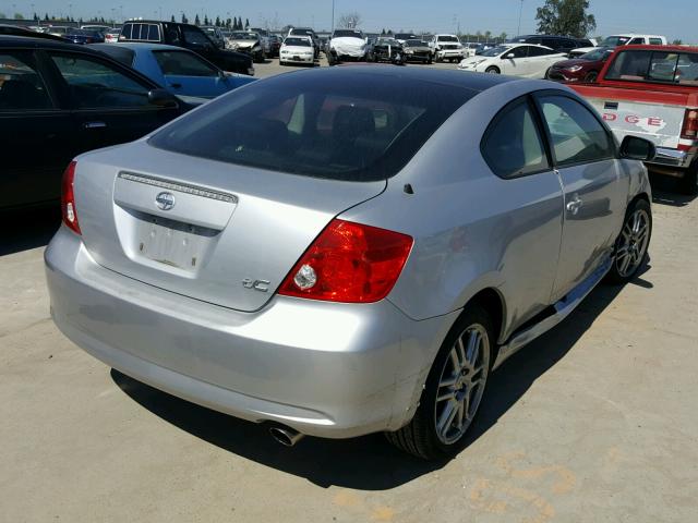 JTKDE177150057710 - 2005 TOYOTA SCION TC 银色 照片 4