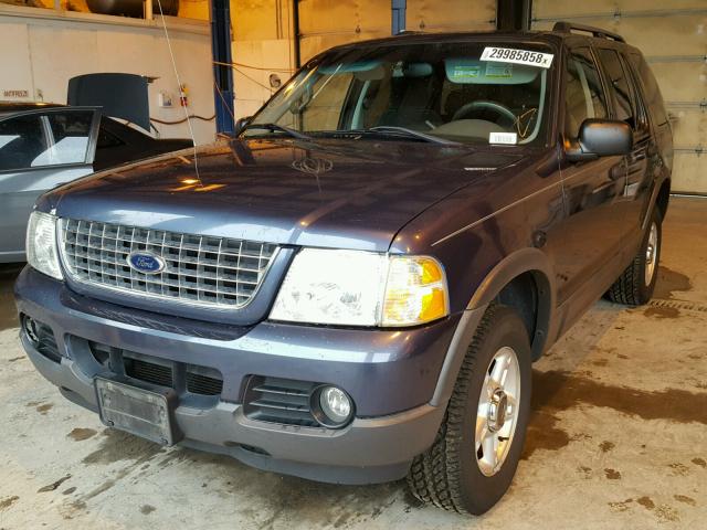 1FMZU73E73ZA75107 - 2003 FORD EXPLORER X BLUE photo 2