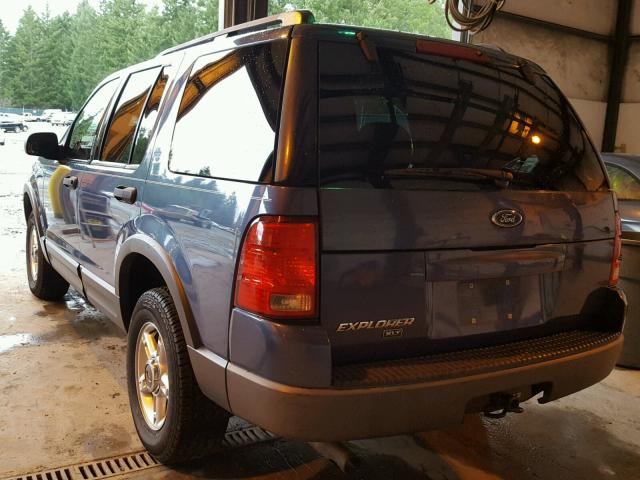 1FMZU73E73ZA75107 - 2003 FORD EXPLORER X BLUE photo 3